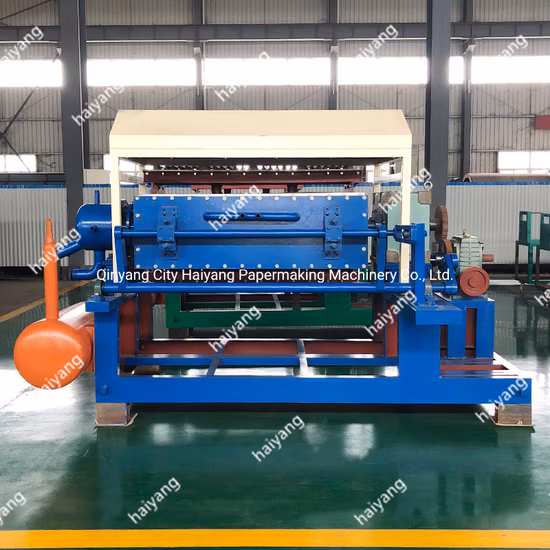 Новая машина для изготовления лотков для яиц из бумажной массы, машина для изготовления бумажных изделий 1000 шт./час