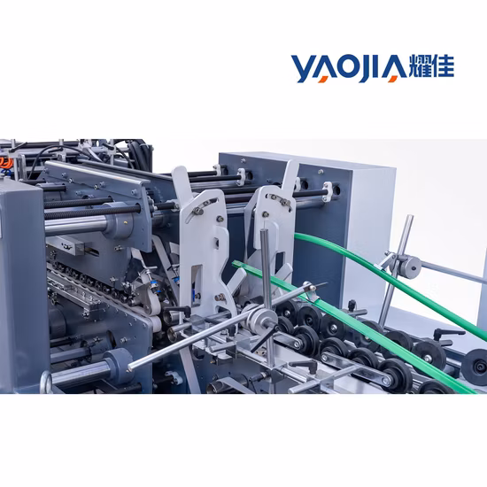 China 1 Year Pallets Paper Folder Gluing Box Making Machine with Factory Price