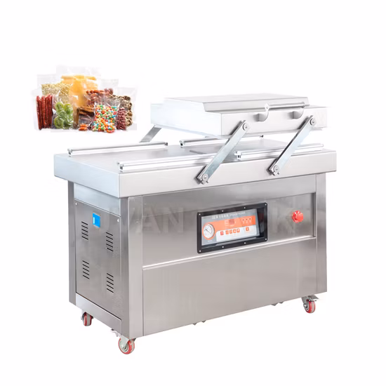 Коммерческая промышленная машина для вакуумной запайки Dz-600/2sb, машина для упаковки в вакуумные пакеты для пищевых продуктов