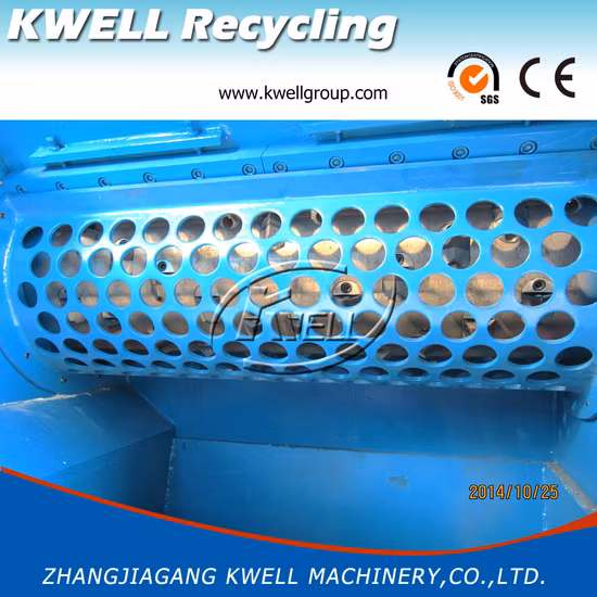Промышленный измельчитель пластика, резиновая шина/бумага/деревянный поддон/большая сумка/машина для измельчения пленки с одним валом